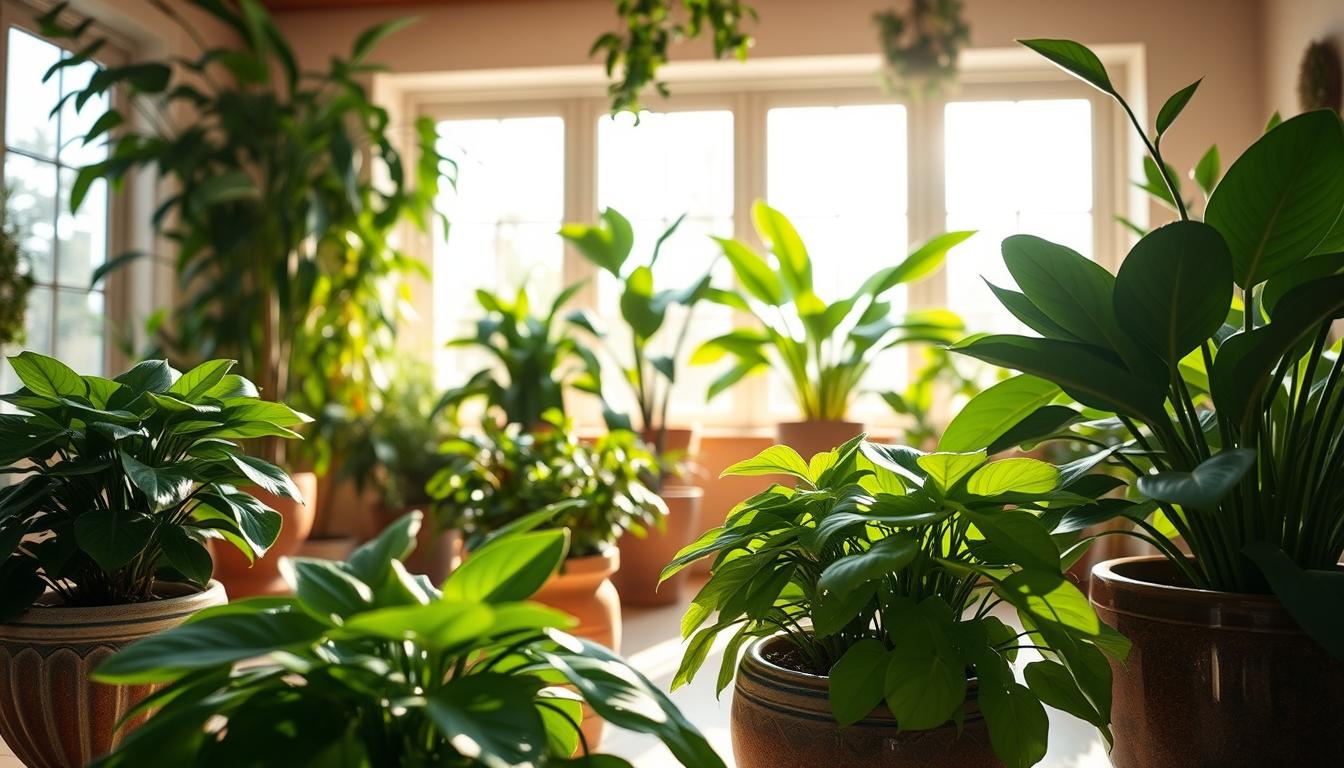 Plantas purificadoras de aire interior.